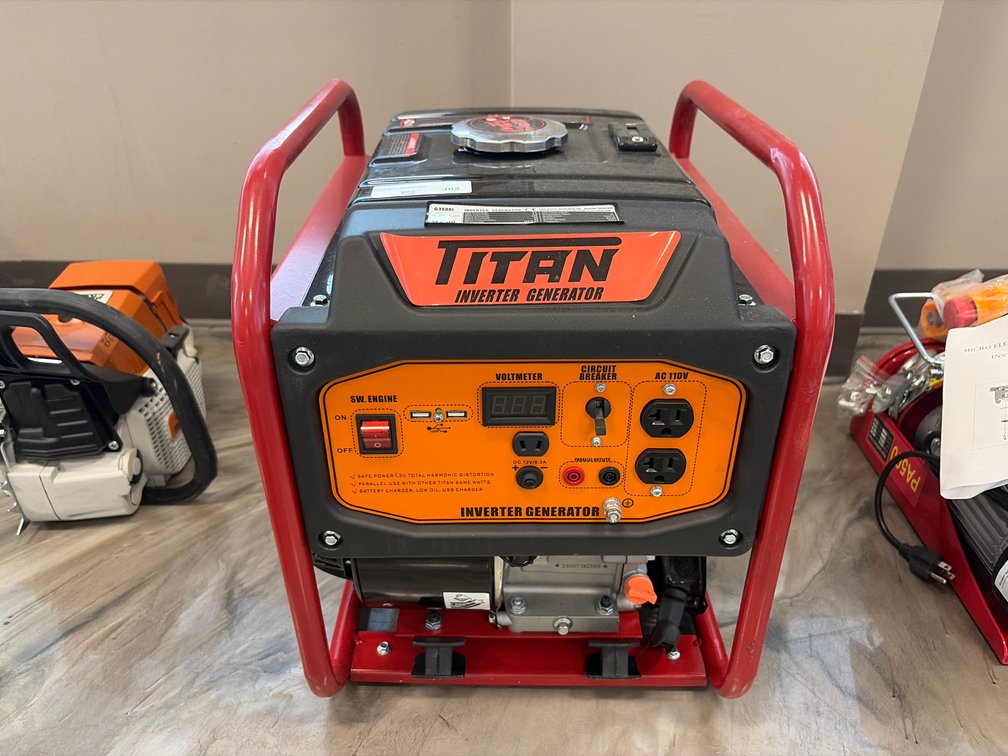 TITAN G3500i INVERTER GENERATOR