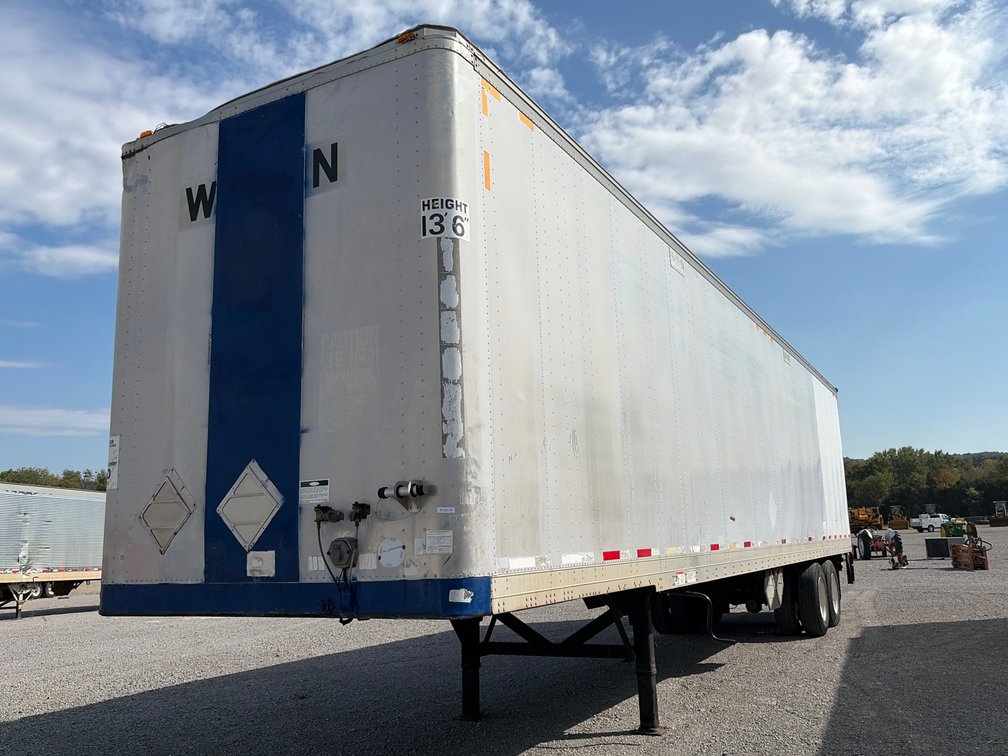 1999 FRUEHAUF TANDEM AXLE VAN TRAILER