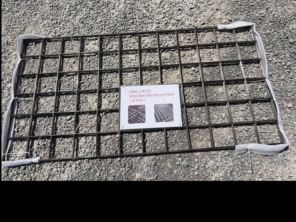 LOT OF (10) METAL STEEL WIRE REMESH SHEETS