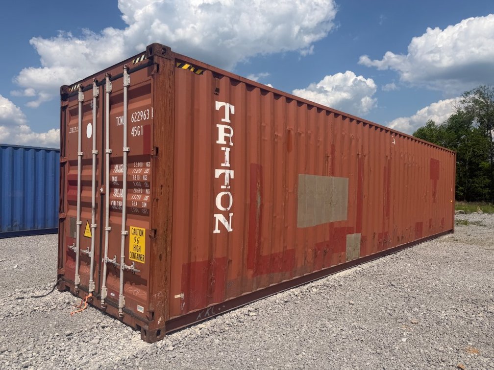 40’ HIGH CUBE SHIPPING CONTAINER