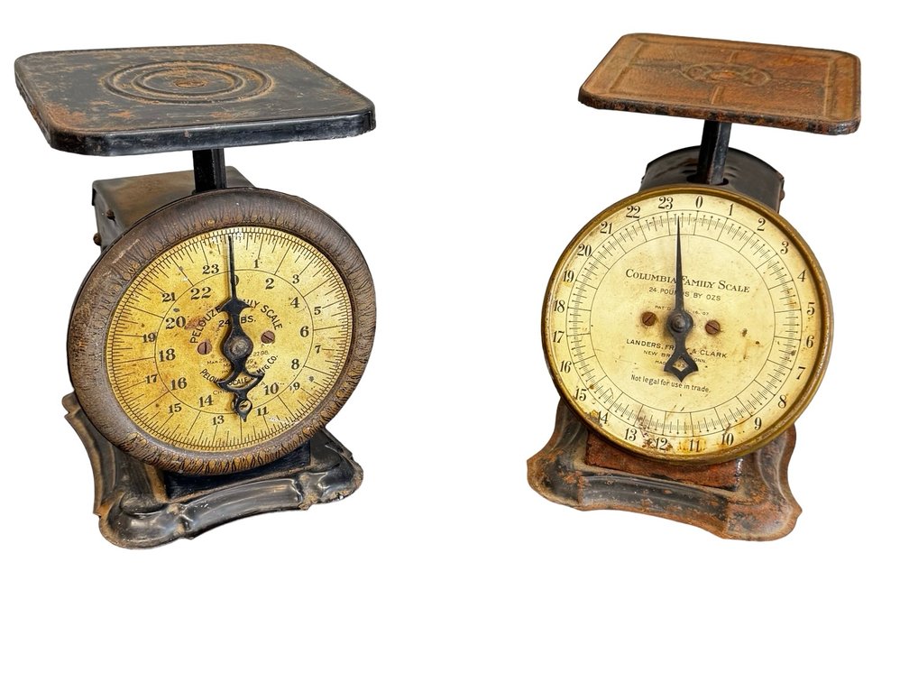 2 Antique Scales