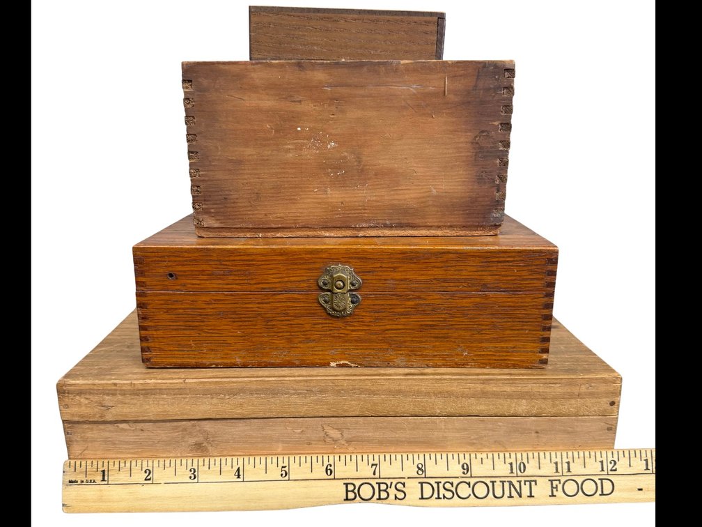 Wooden boxes
