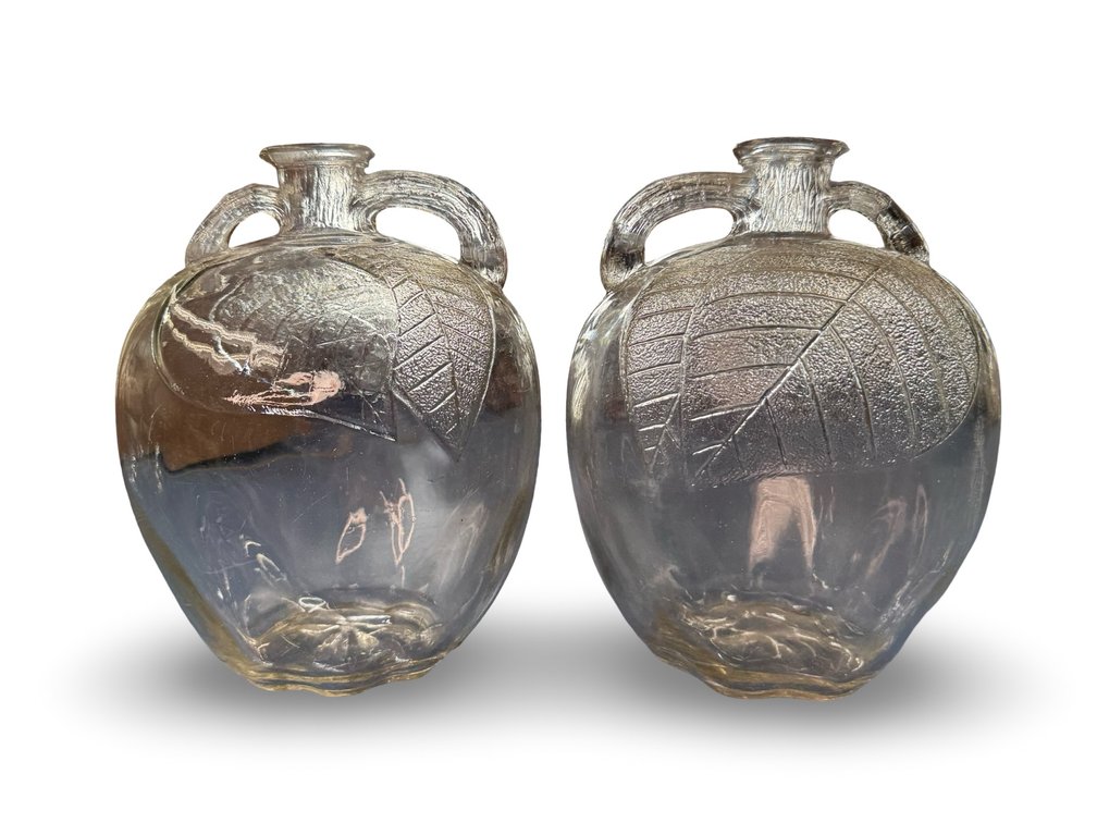 Glass Apple Shaped Jugs