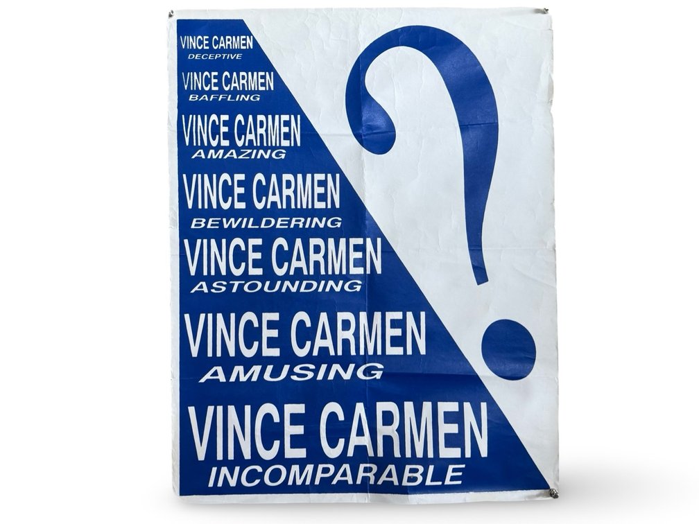 Vine Carmen Mentalist Poster