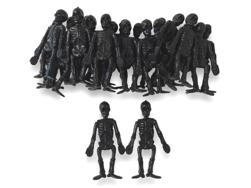Small Plastic Skeleton Party Favors