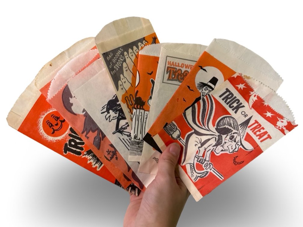 Trick or Treat Candy Goodie Bags