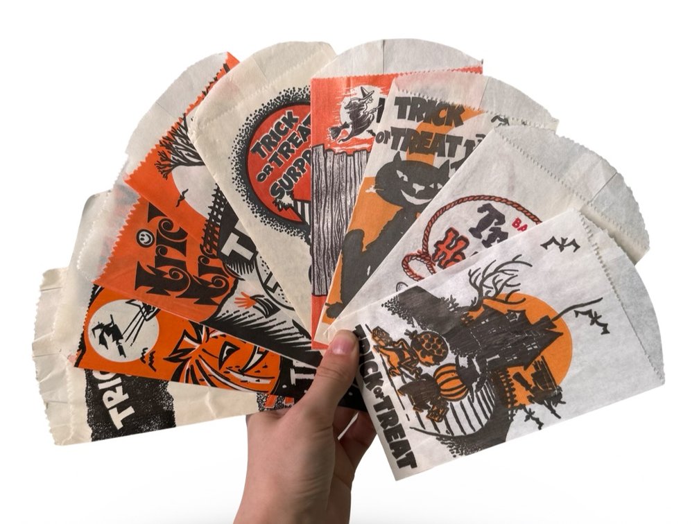 Trick or Treat Candy Goodie Bags