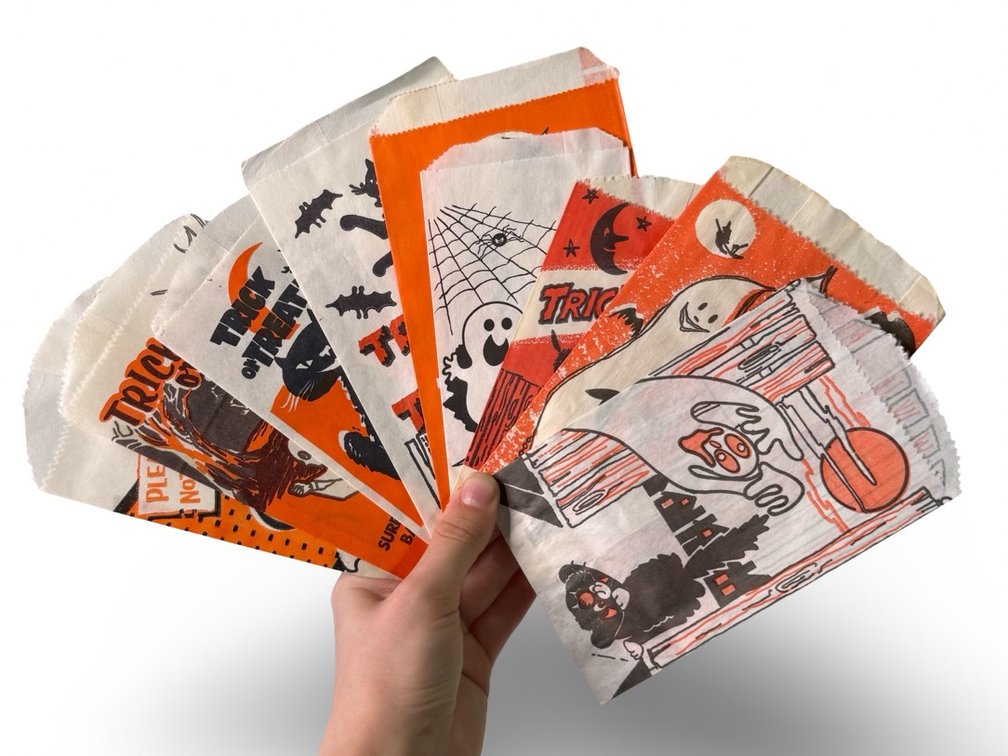 Trick or Treat Candy Goodie Bags