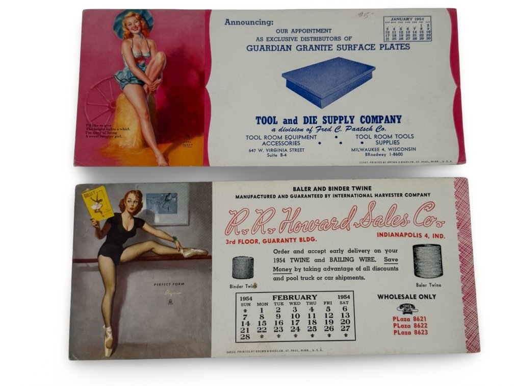Pinup Girl Ink Blotters (2)