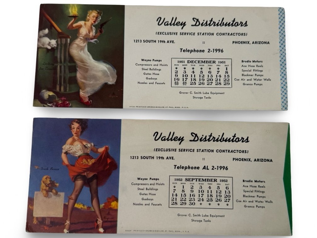 Pinup Girl Ink Blotters (2)