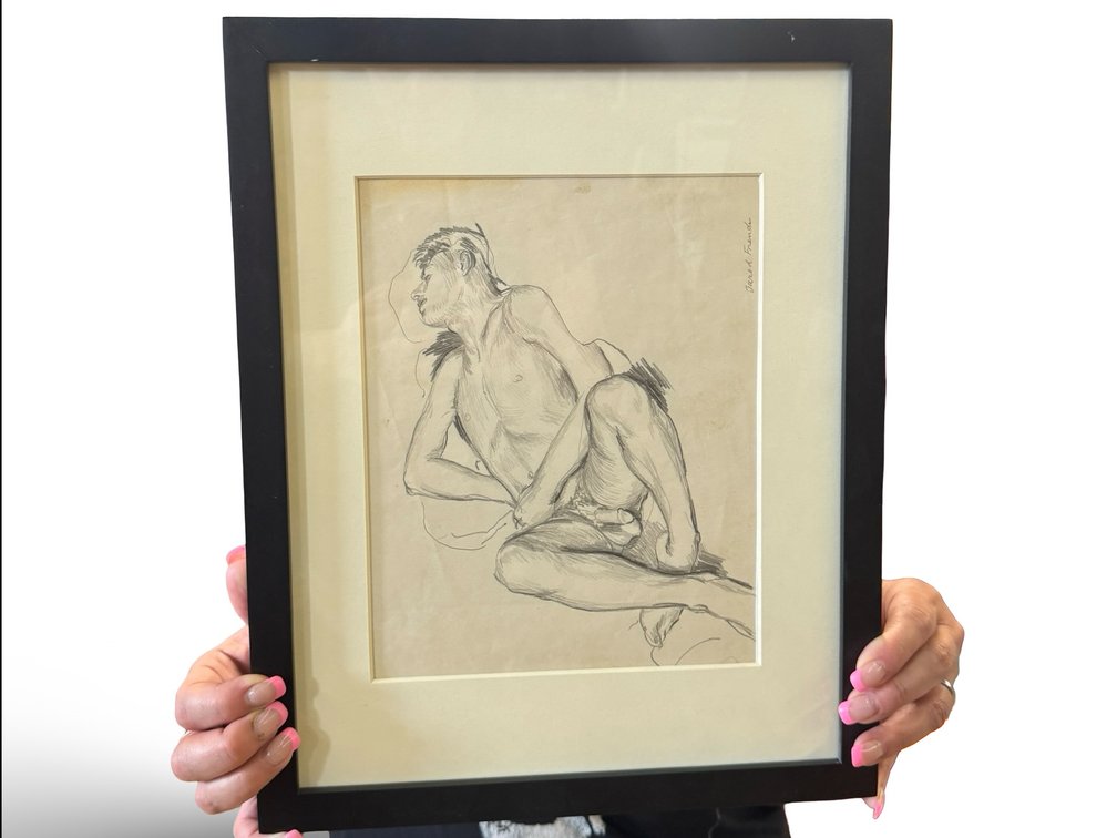 Framed Erotic Art Print