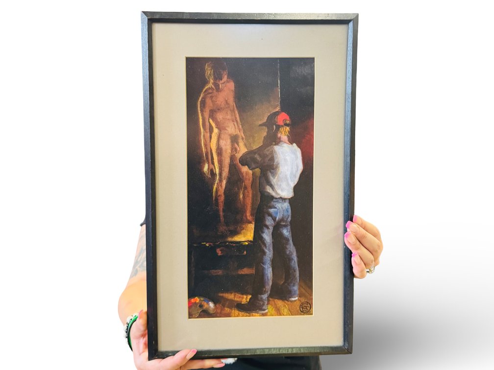 Framed Erotic Art Print