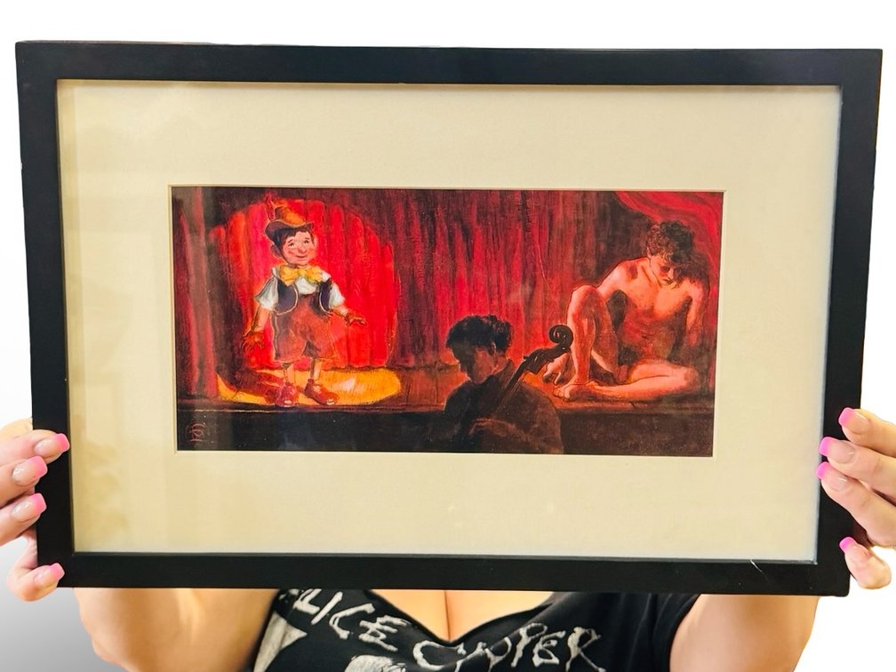 Framed Erotic Art Print