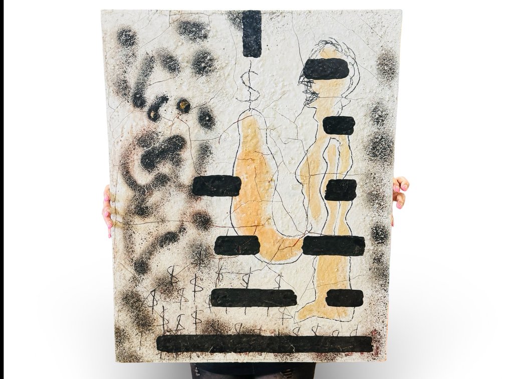 Outsider Art, Original Erotic Painting