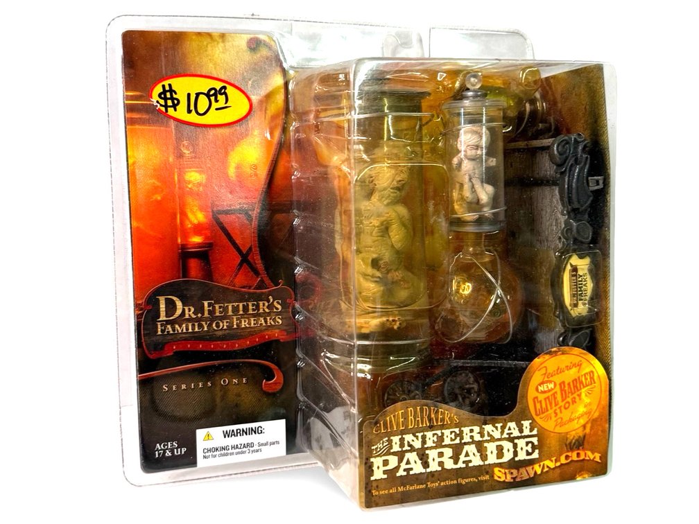 The Infernal Parade- Dr. Fetters Family of Freaks Figure Set