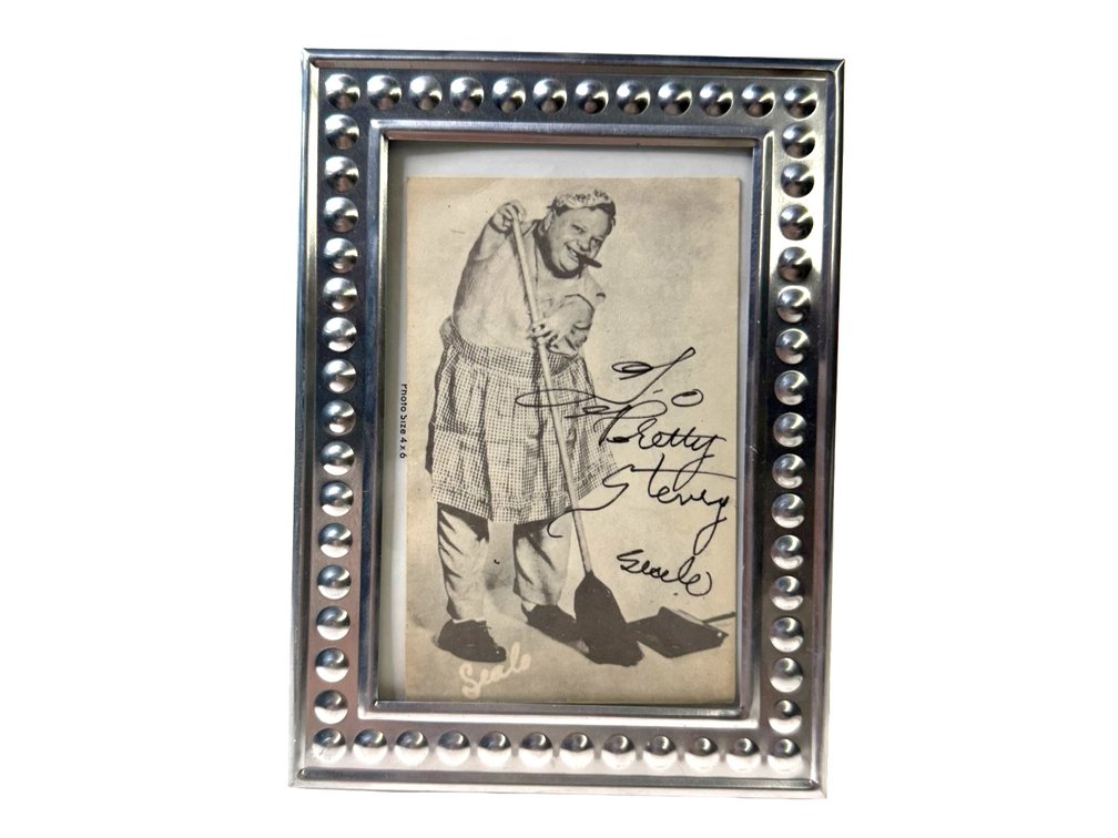 Sealo Autographed Pitch Card