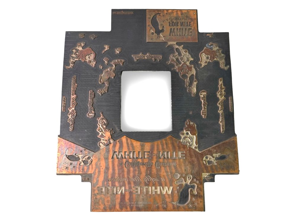 Collegeville Costumes Printing Plate