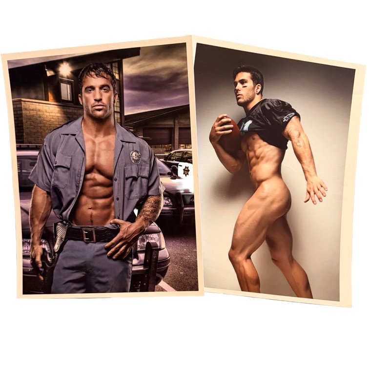 Two Michael Stokes Photography Prints