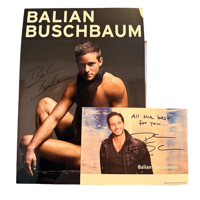 Balian Buschbaum Signed Promo items