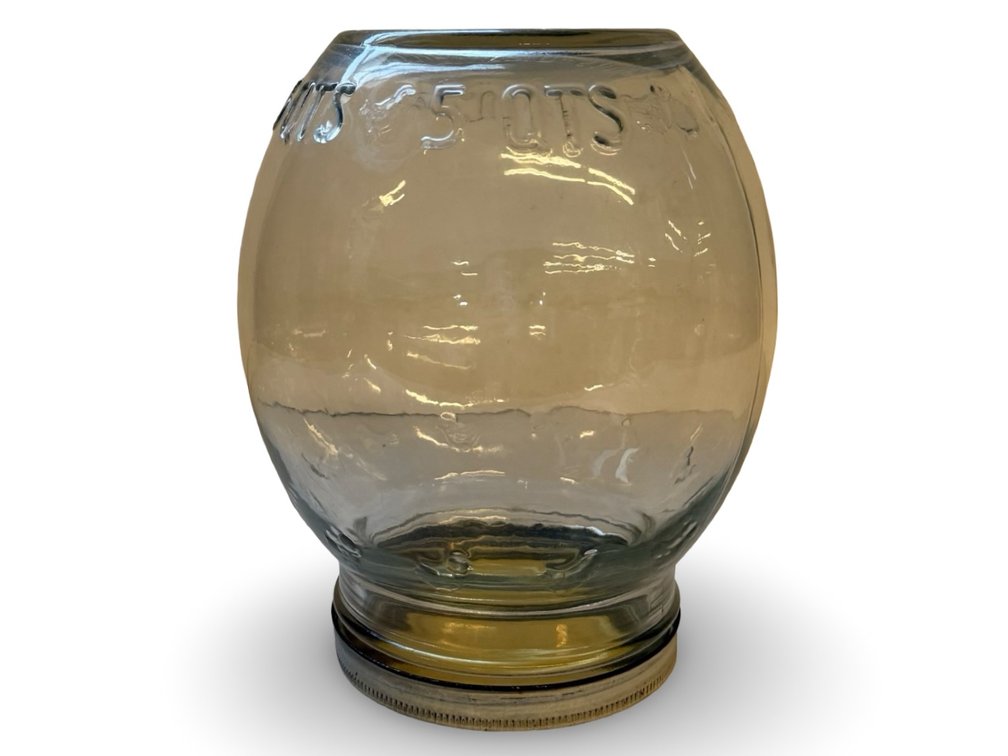 Glass 5qt Chicken Waterer Feeder