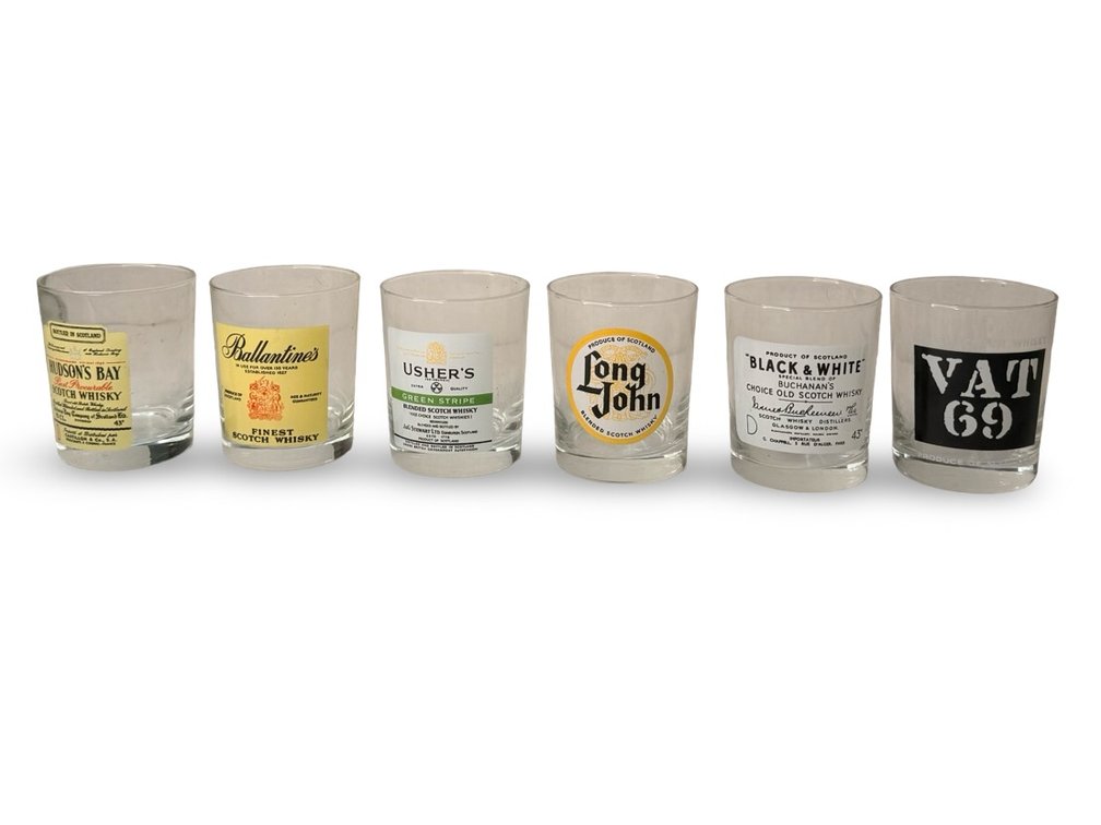 Luminarc Scotch Whisky Tumbler Glasses, Set of 6