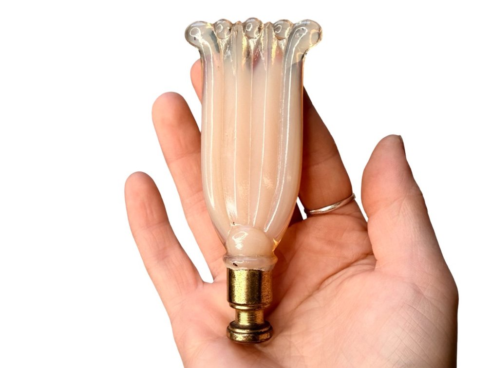 Aladdin Glass Lamp Finial