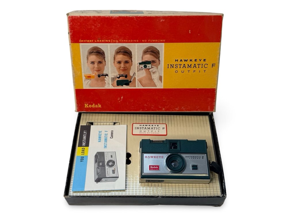 Kodak Hawkeye Instamatic F Camera Outfit