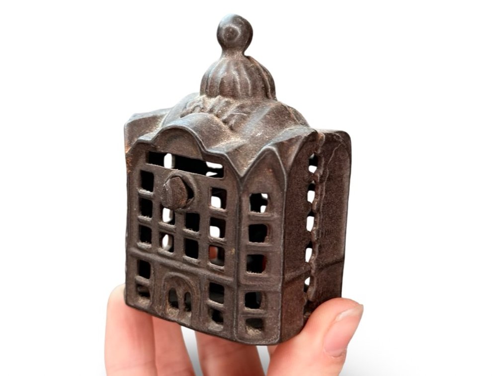 Cast Iron Architectural Building Still Bank