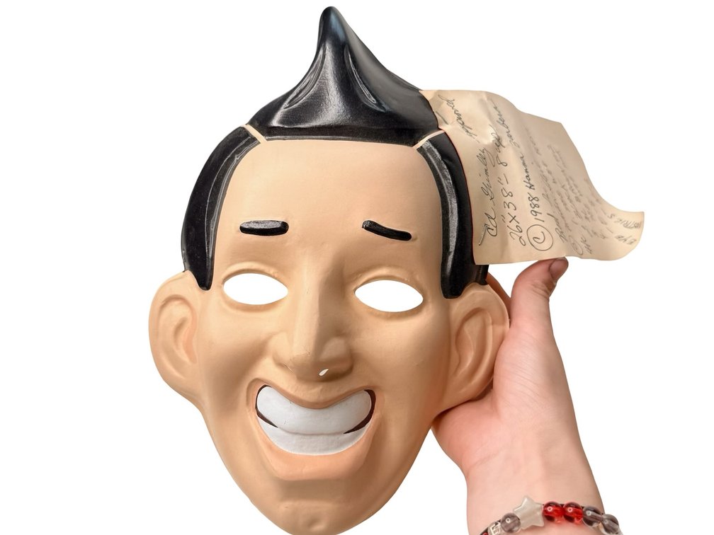 Collegeville Costumes Ed Grimley Hand-Painted Prototype Mask
