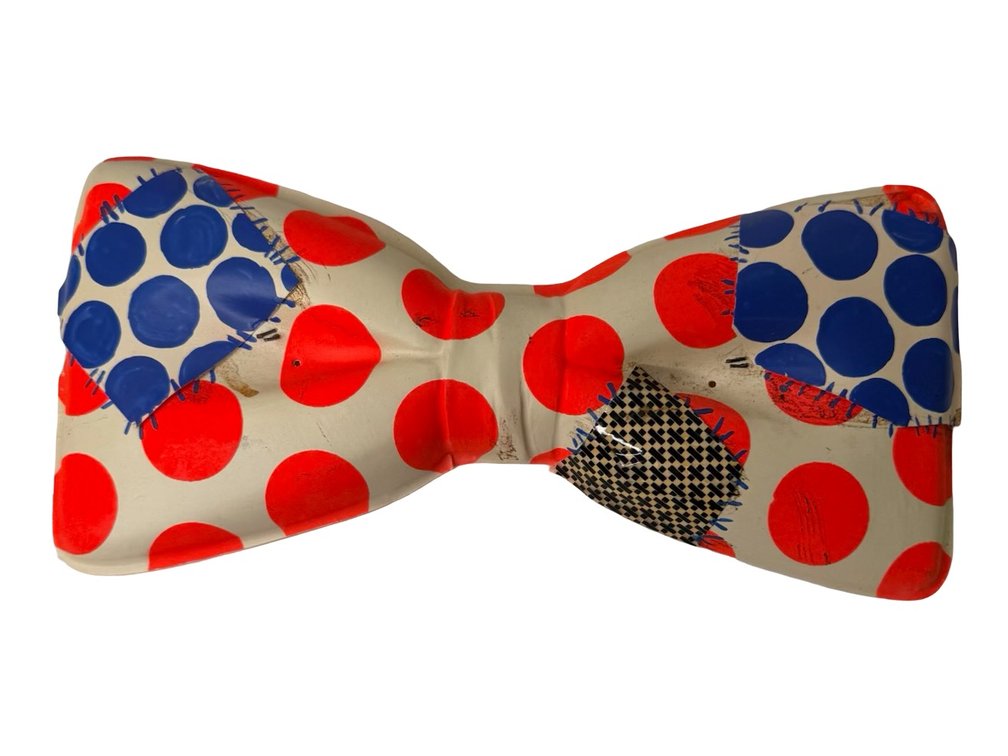 Collegeville Costumes Hand-Painted Prototype Bow Tie