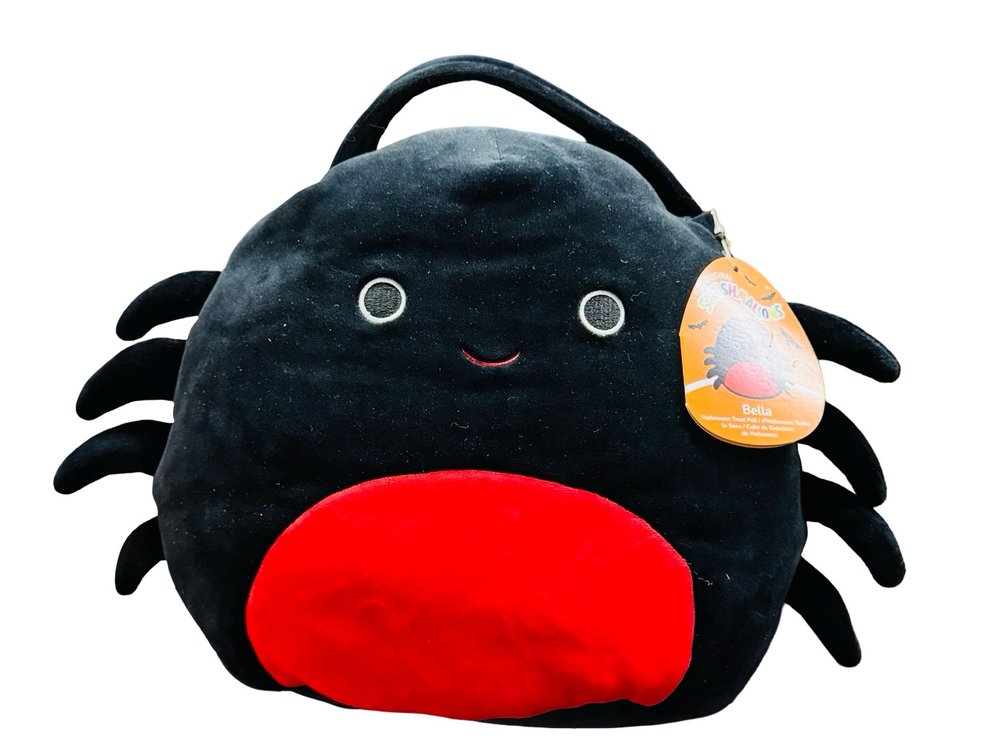 Squishmallows Bella Spider Halloween Treat Pail