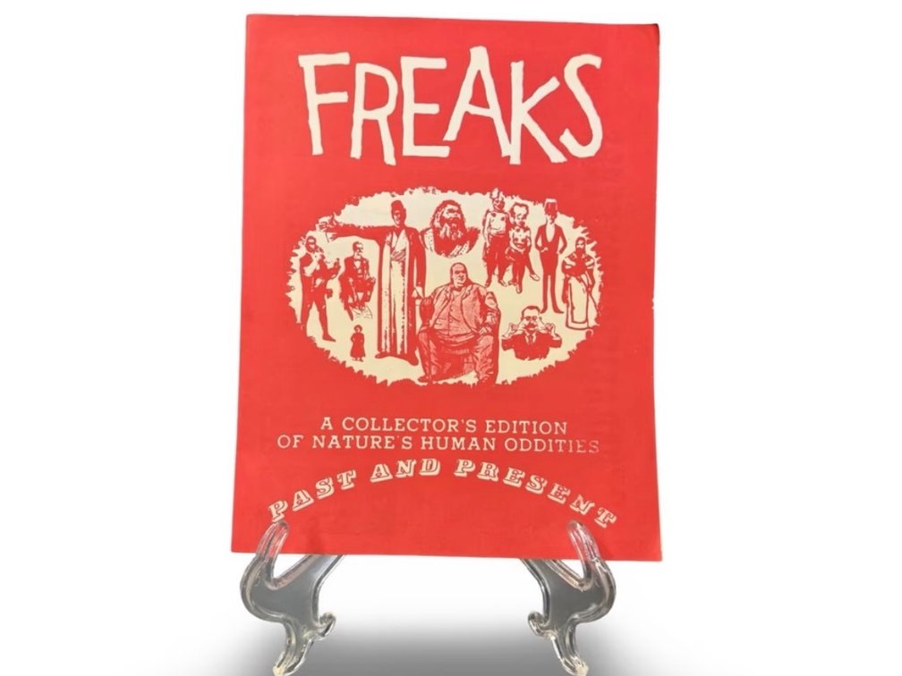 Freaks: Nature's Human Oddities Collector's Edition Booklet
