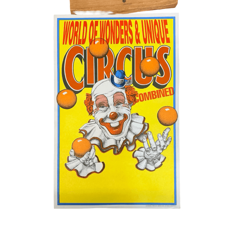 World of Wonders & Unique Circus Poster