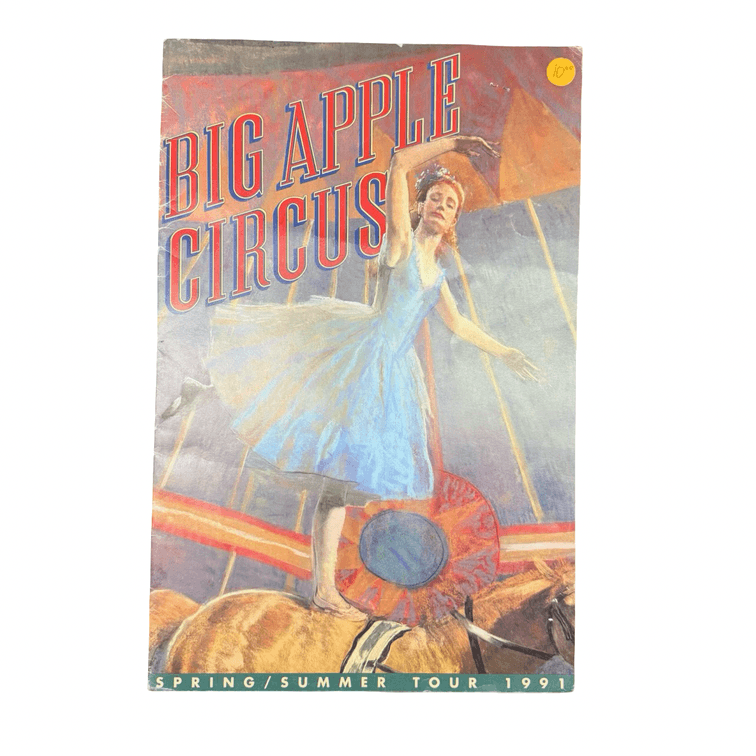 Big Apple Circus 1991 Tour Program with Ticket Stub