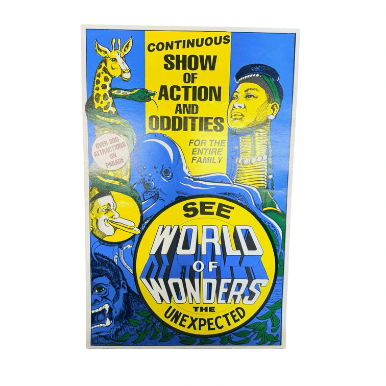 World of Wonders Sideshow Poster