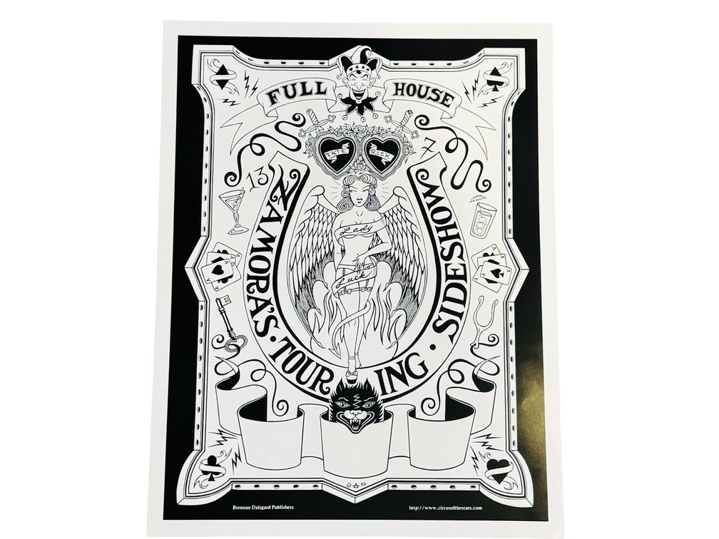 Touring Sideshow Art Print