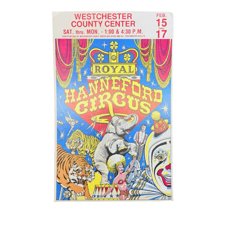 Royal Hanneford Circus Westchester County Center Poster