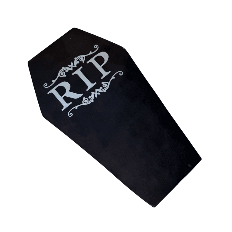 Coffin-Shaped Charcuterie Tray