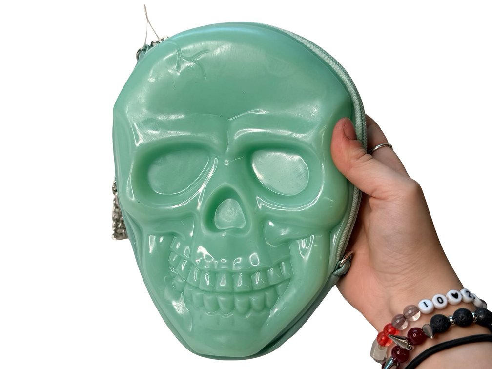 Molded Skull Purse