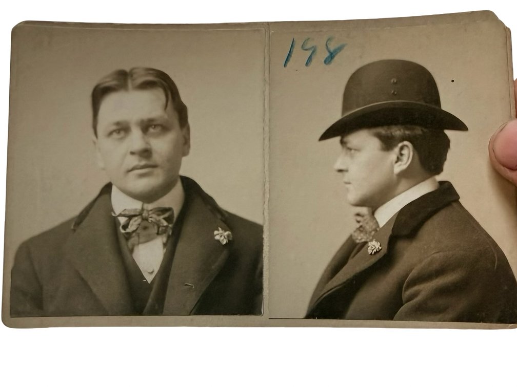 Mugshot Scranton, PA 1903