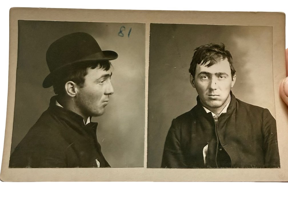 1901 Scranton, PA Mugshot