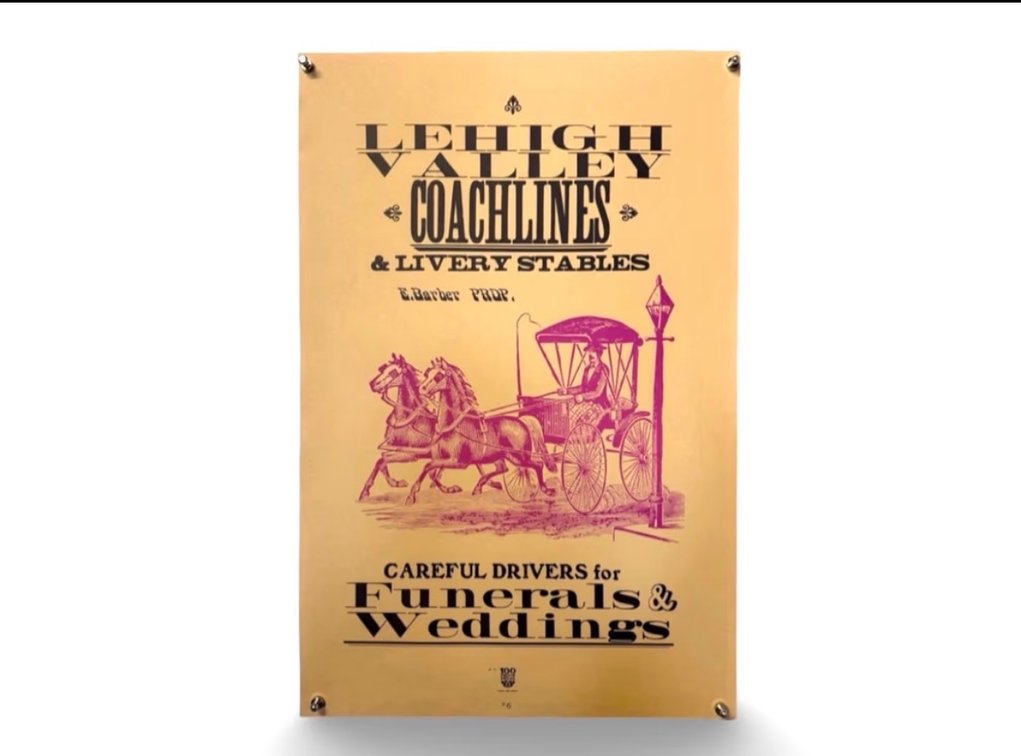 1970 Lehigh Valley Coachlines Posters