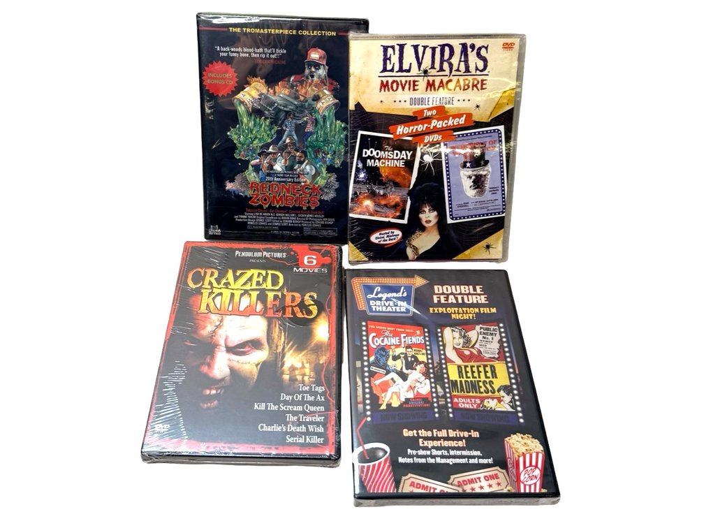 Horror and Exploitation Film DVDs