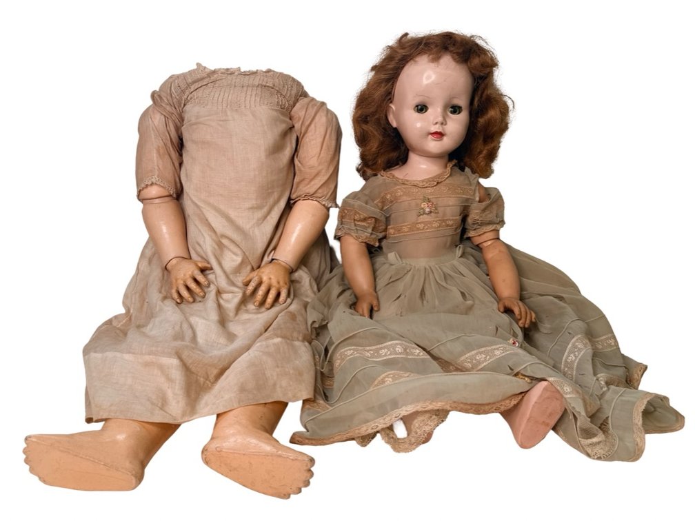 Jointed Doll and Composition Doll Body