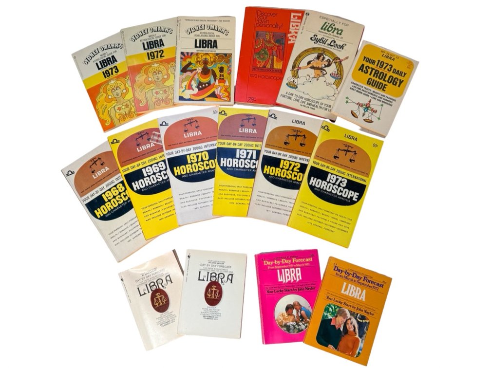 (16) 1970's LIBRA Astrology Guides