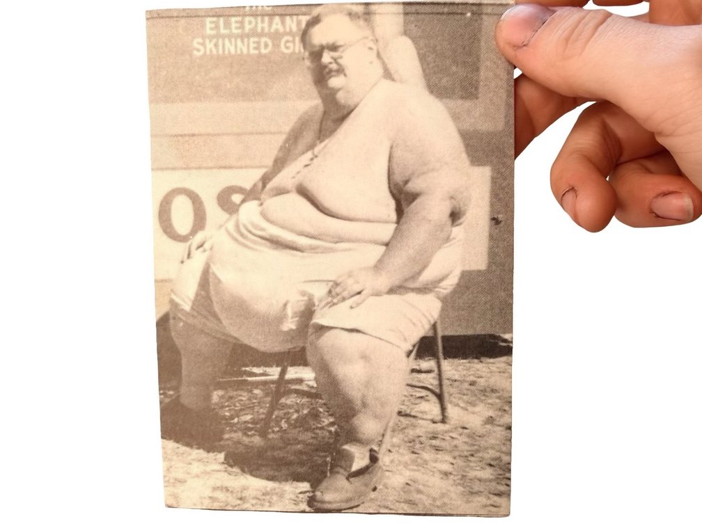 Bruce Snowden Sideshow Pitchcard