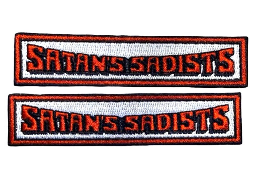 "Satan's Sadists" Sew-On Patches