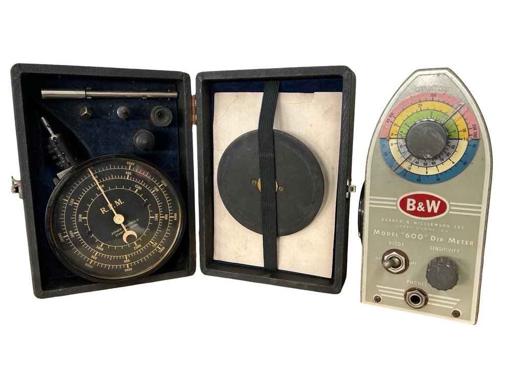 Vintage Tachometer & Dip Meter
