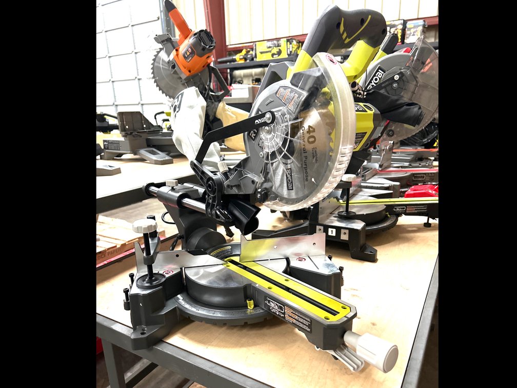 Ryobi 7 1/4in Sliding Miter Saw, inv #c46207