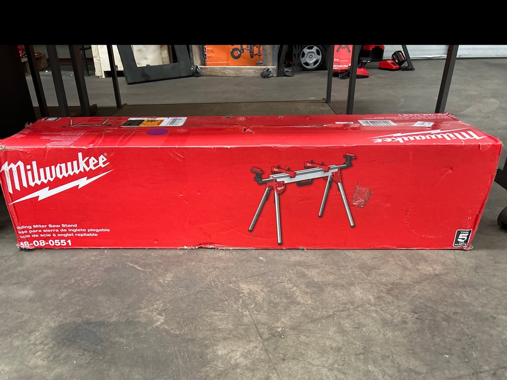 Milwaukee Folding Miter Saw Stand, inv #c48338